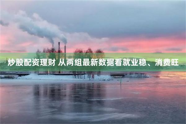 炒股配资理财 从两组最新数据看就业稳、消费旺