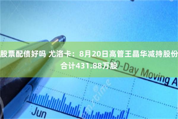 股票配债好吗 尤洛卡：8月20日高管王晶华减持股份合计431.88万股