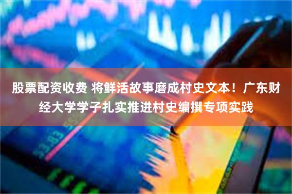 股票配资收费 将鲜活故事磨成村史文本！广东财经大学学子扎实推进村史编撰专项实践