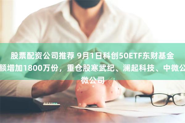 股票配资公司推荐 9月1日科创50ETF东财基金份额增加1800万份，重仓股寒武纪、澜起科技、中微公司