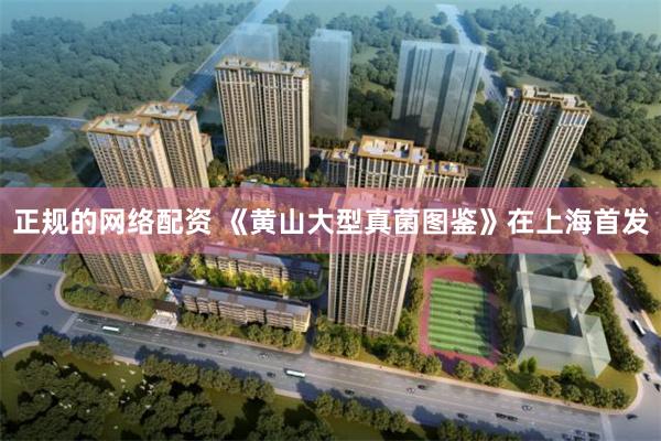 正规的网络配资 《黄山大型真菌图鉴》在上海首发